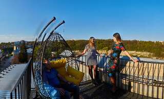 Апарт-отели Panorama Apart-Hotel Каменец-Подольский Апартаменты с террасой-2